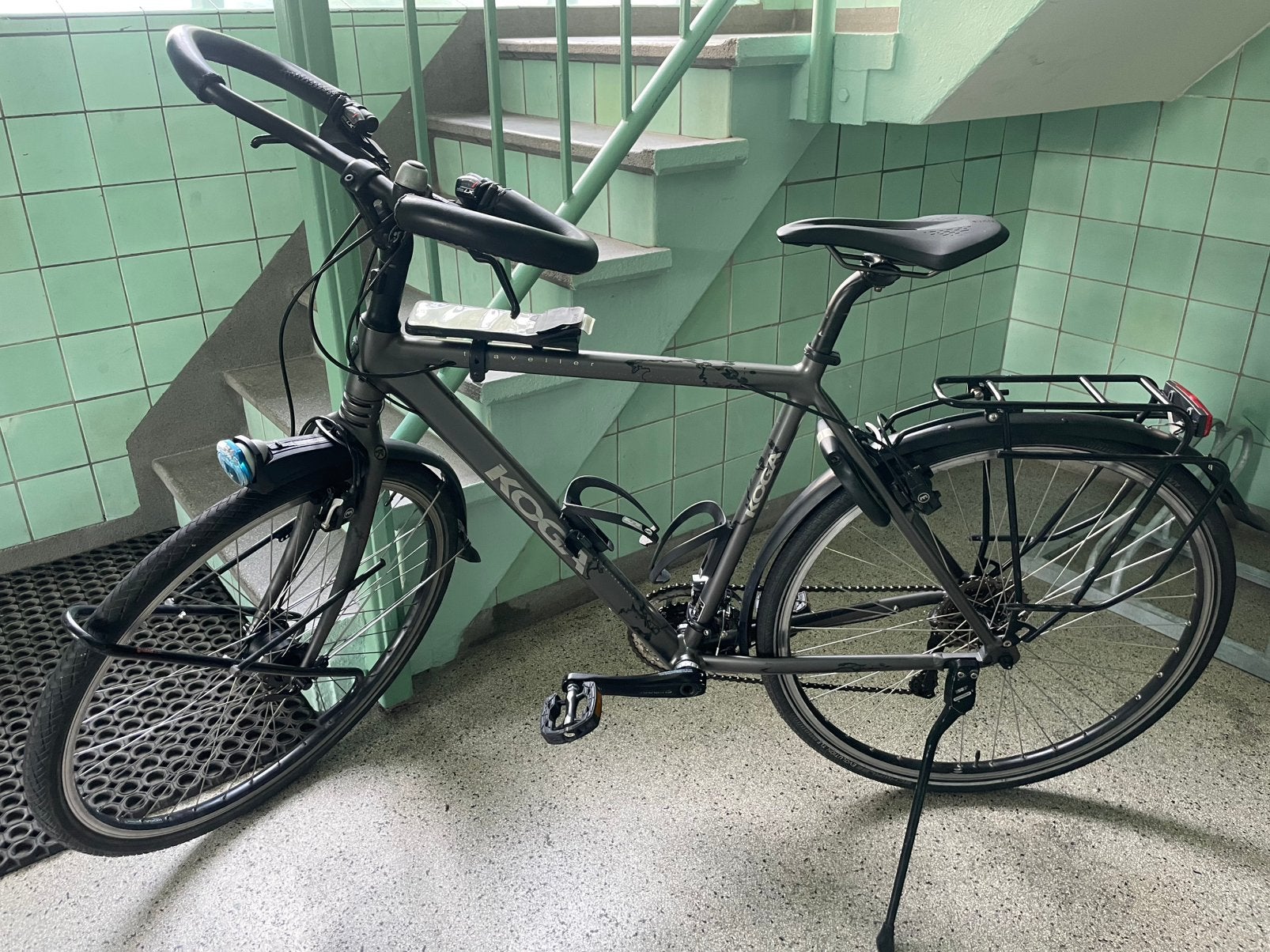 Koga Traveller trekking fiets, Ophalen, Gebruikt, Vering, Koga Miyata