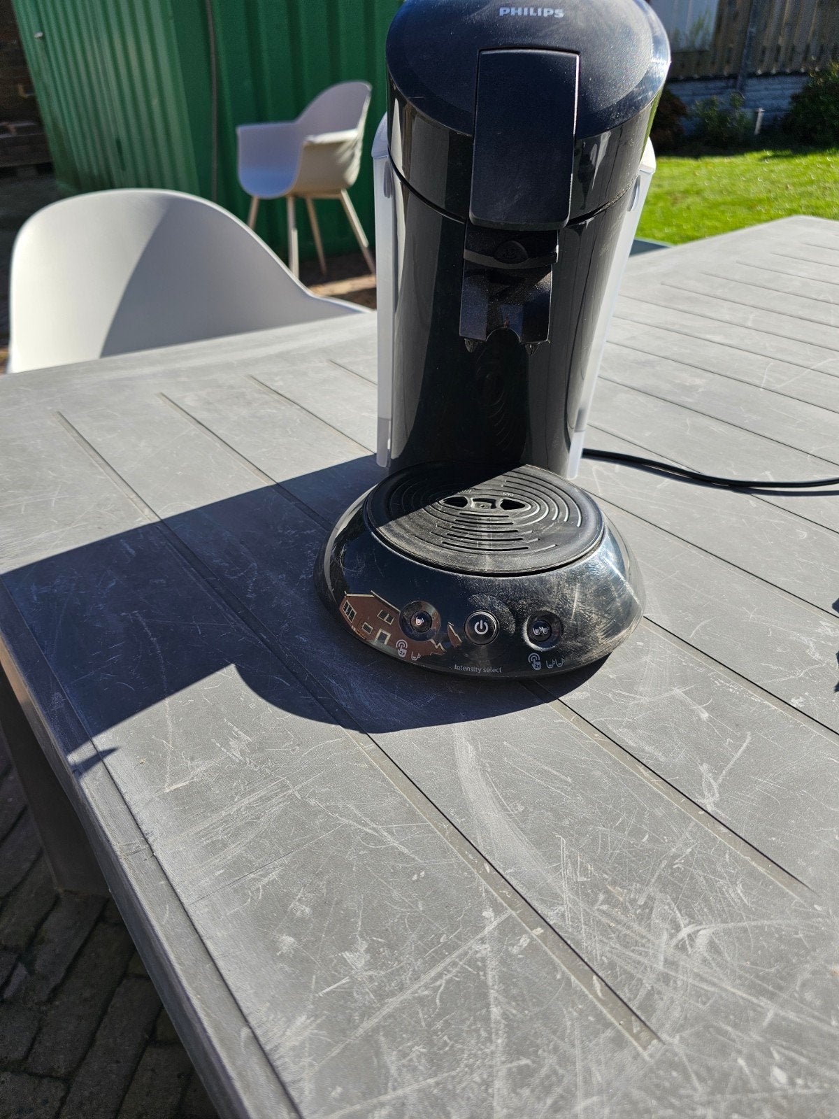Senseo HD 6554 - Omgebouwd voor camper/caravan, Gebruikt, Koffiemachine, Ophalen of Verzenden, 4 tot 10 kopjes