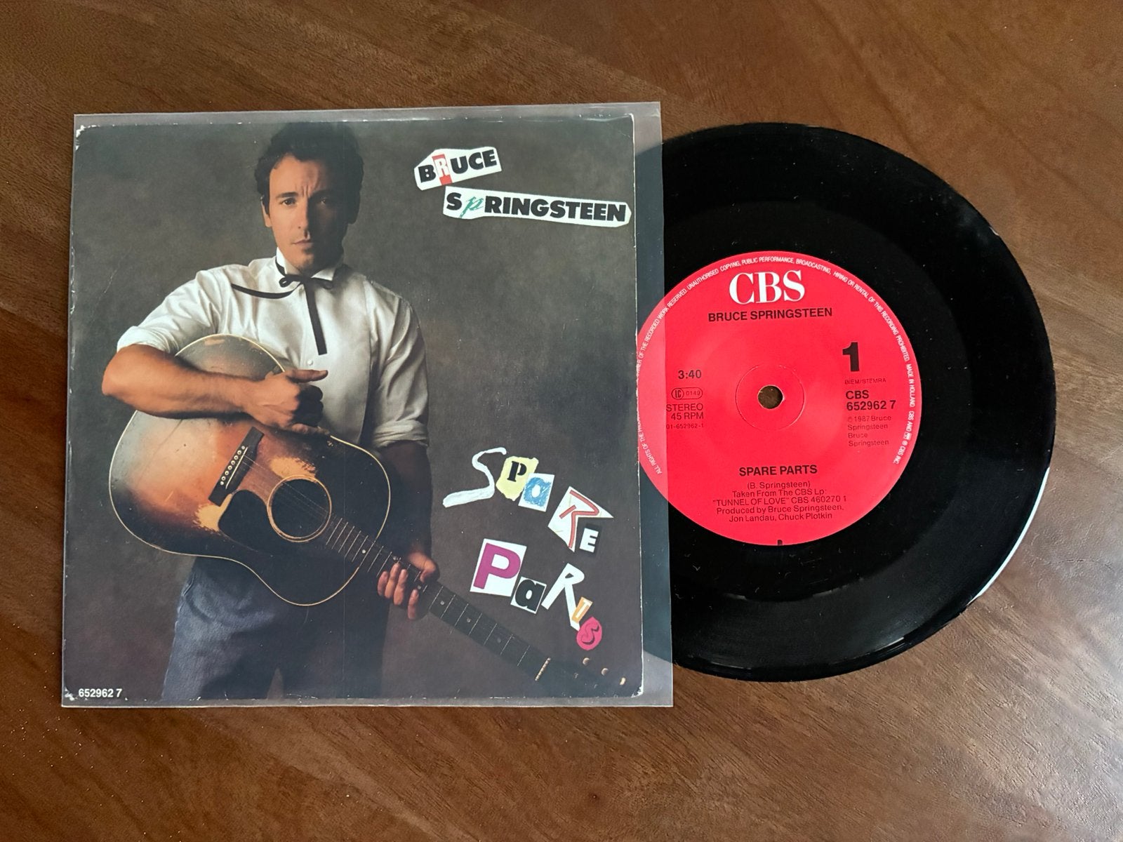 Bruce Springsteen - Spare parts, Ophalen of Verzenden, 7 inch