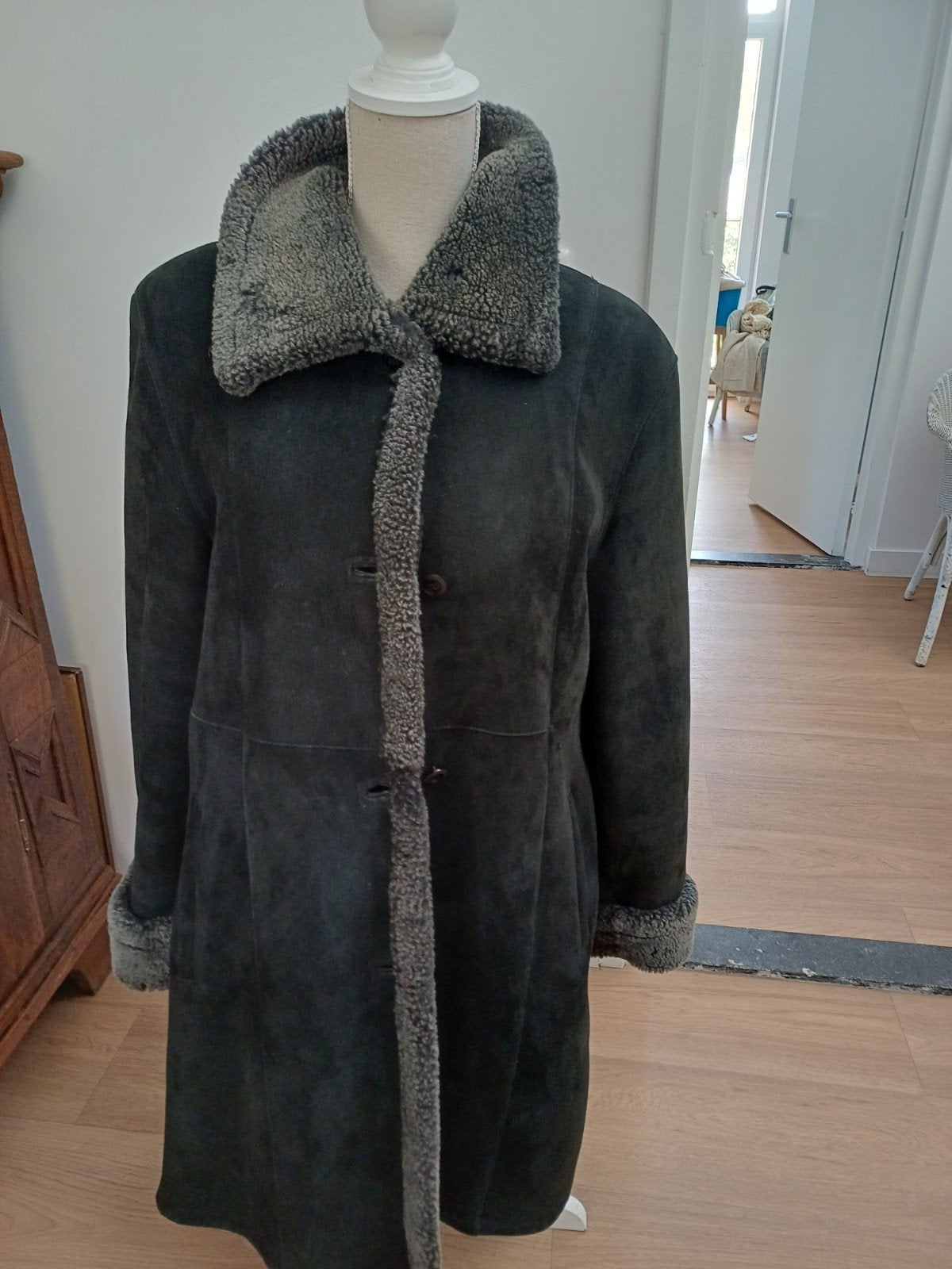 ARMA lammycoat shearling, Zwart, Arma, Maat 46/48 (XL) of groter, Ophalen of Verzenden