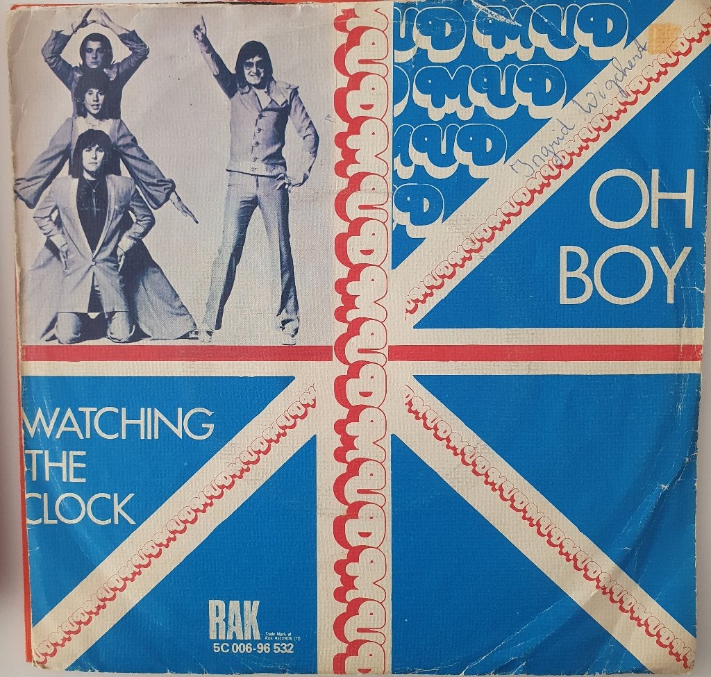 Mud - Oh Boy, Gebruikt, 7 inch, Pop, Fotohoes