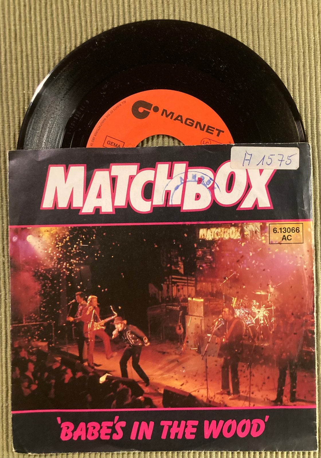Vinyl single Matchbox - Babe’s in the Wood, Gebruikt, 7 inch, Ophalen of Verzenden, Rock en Metal