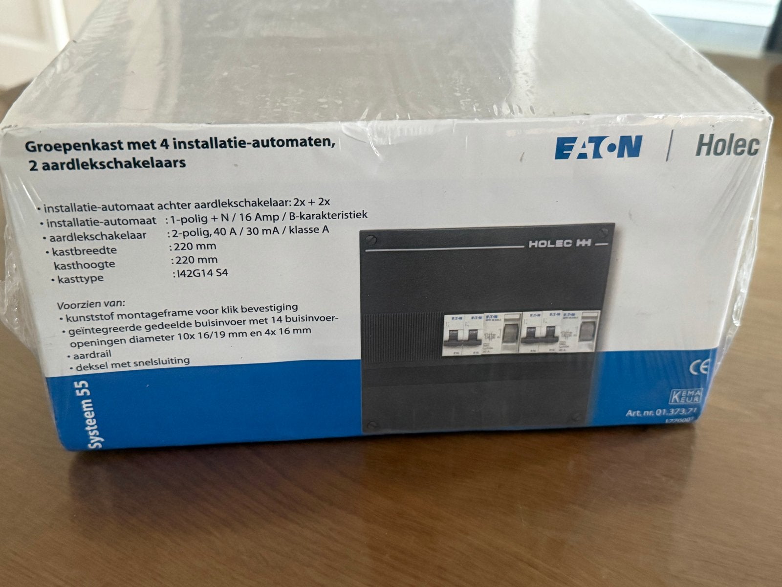 Eaton Holec Groepenkast met 4 installatie-automaten, Ophalen of Verzenden, Nieuw, Eaton, Groepenkast