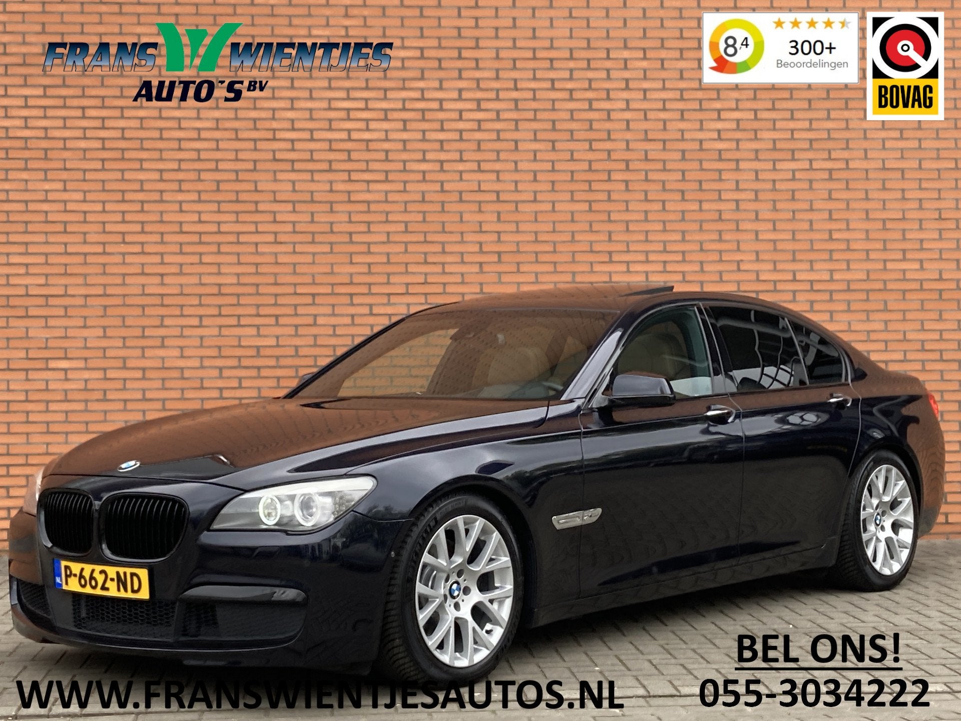 BMW 7 Serie 740d High Executive M-pakket | Head-Up Display |, Auto's, BMW, Bedrijf, Te koop, 7-Serie, ABS, Achteruitrijcamera