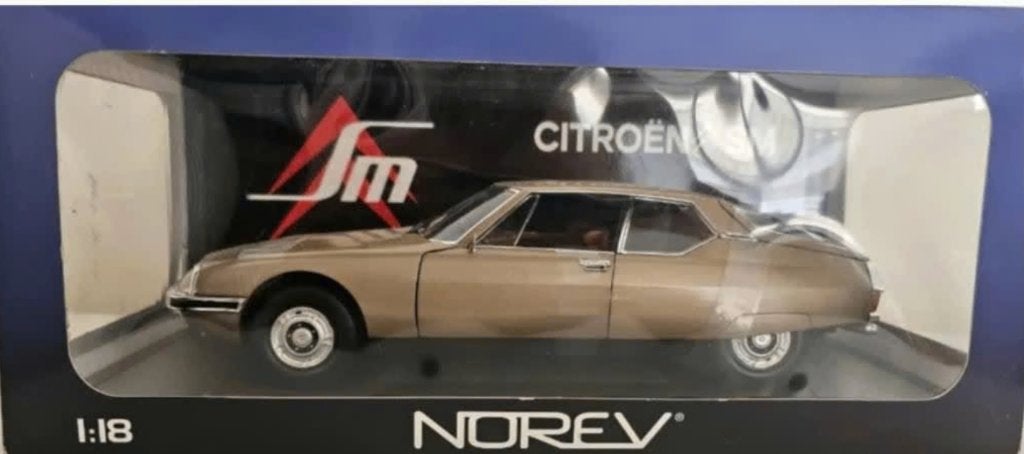 CITROEN SM 1970 goud metallic schaal 1/18 NOREV ref. 181585, Verzenden, Nieuw, Auto, Norev