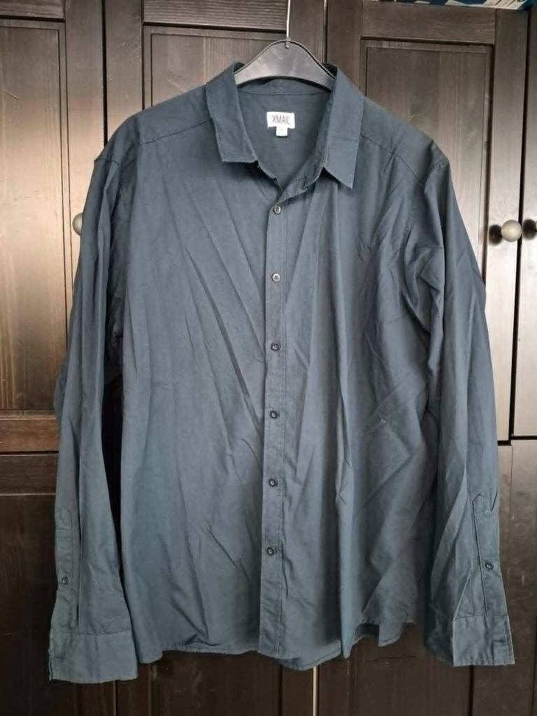 z.g.a.n mooie blauwe blouse maat XXL Kik, Kleding | Heren, Grote Maten, Ophalen of Verzenden, Zo goed als nieuw, Blauw, Overhemd