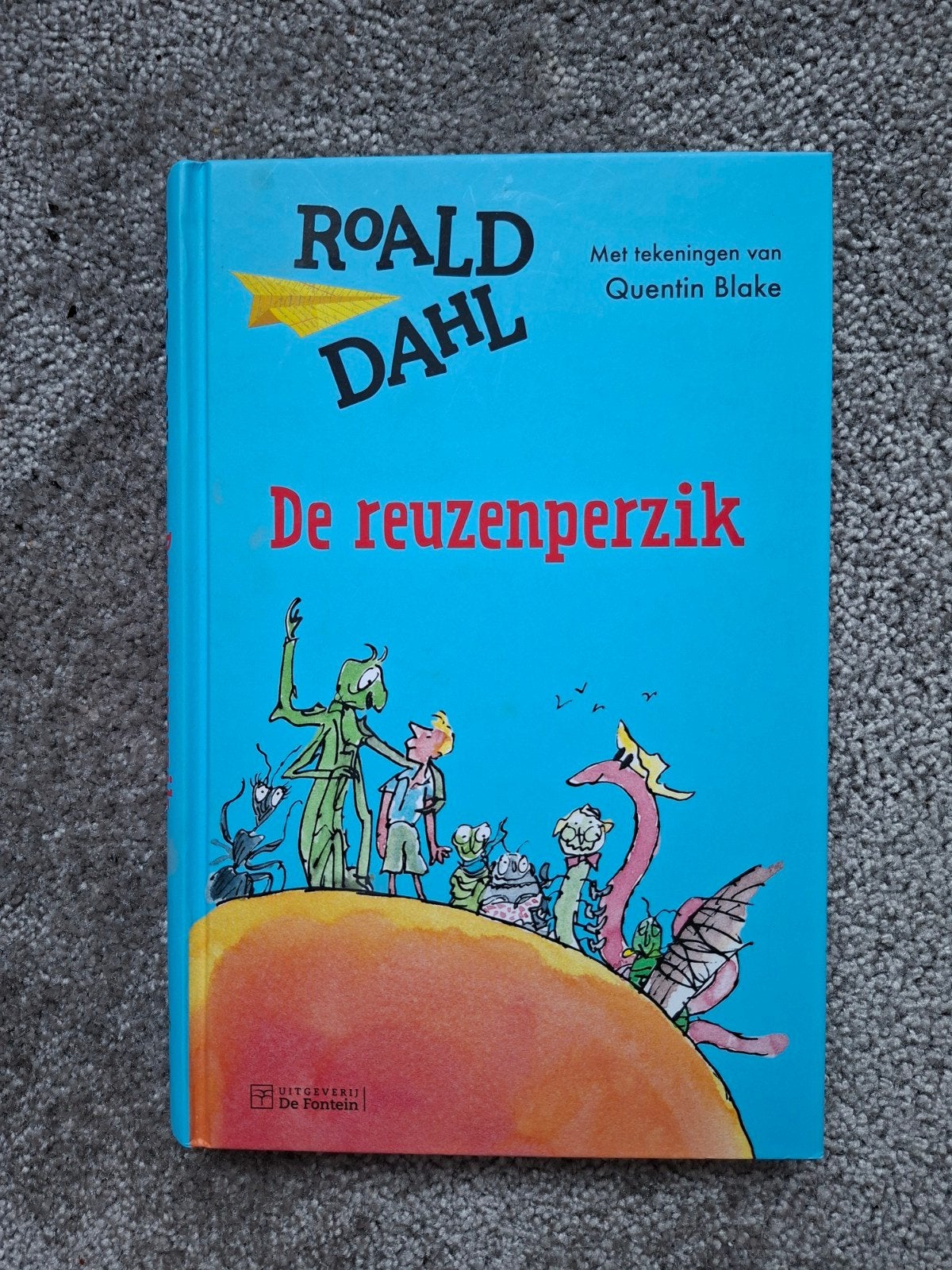 Roald Dahl, "De Reuzenperzik", Ophalen of Verzenden, Zo goed als nieuw, Roald Dahl, Verhalen