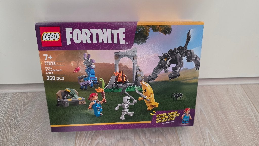LEGO Fortnite Peely & Sparkplug's camp 77075, Overige thema's, Lego, Ophalen of Verzenden, Zo goed als nieuw