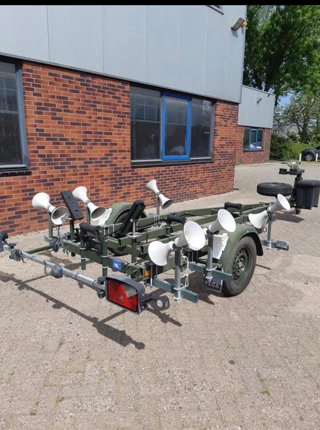 PEGA Kanteltrailer RH 750 Rubberboot/Algemeen Gebruik, Watersport en Boten, Boottrailers, Ophalen, Zo goed als nieuw, Minder dan 6 meter
