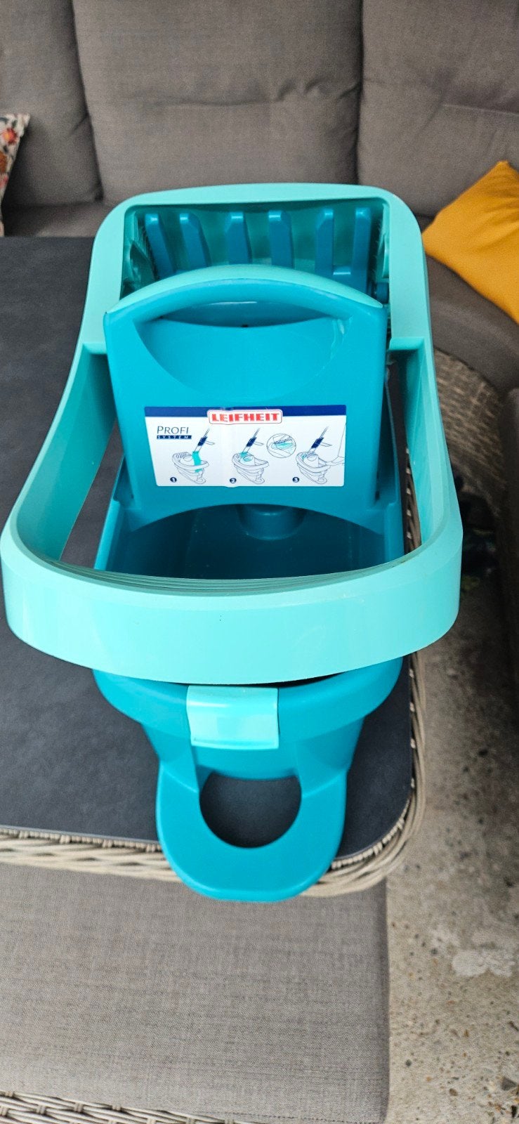 Leifheit Dweilemmer met pers - Aqua, Ophalen of Verzenden