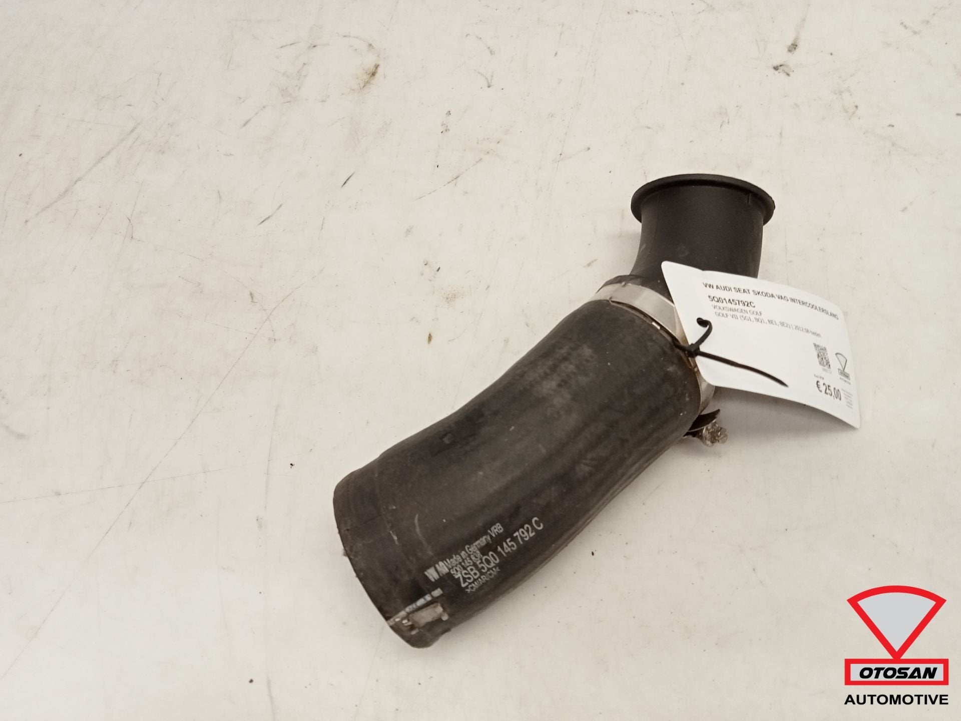 VW Audi Seat Skoda VAG Intercoolerslang 5Q0145792C, Gebruikt, Volkswagen, Volkswagen AG, Berliner Ring 2
38440  Wolfsburg, DE