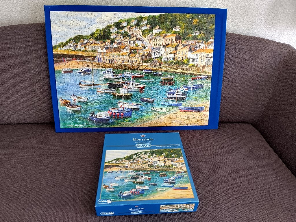 'Mousehole' Gibsons puzzel, Ophalen of Verzenden, 500 t/m 1500 stukjes, Zo goed als nieuw