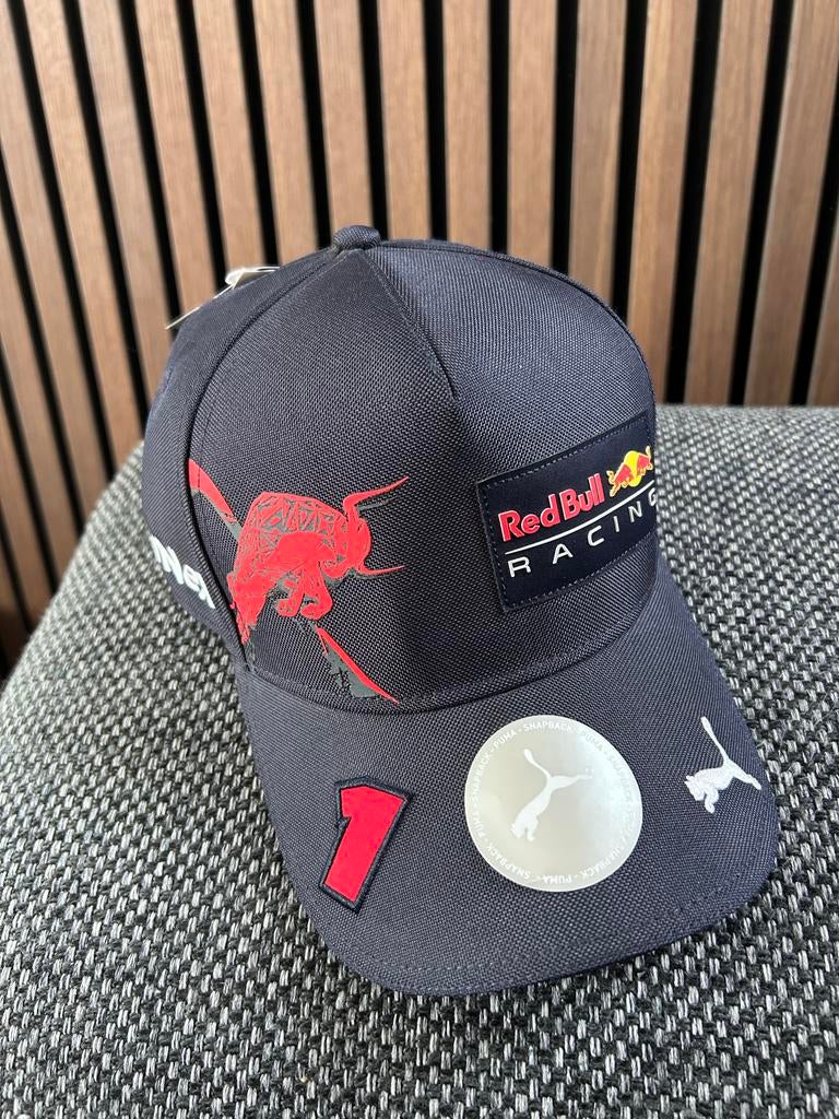 Nieuwe Pet Red Bull Racing Max Verstappen - Navy Verstelbaar, Ophalen of Verzenden, Nieuw, One size fits all, Pet
