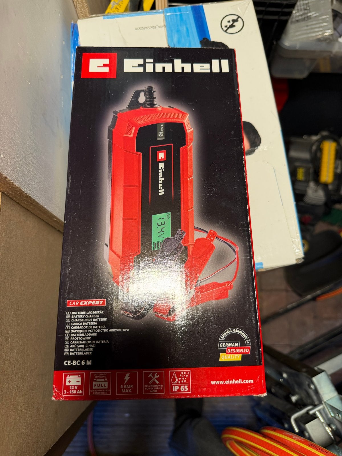 Einhell CE-BC 6 M Acculader 12V 3-150 Ah, Ophalen of Verzenden, Nieuw, Universele onderdelen