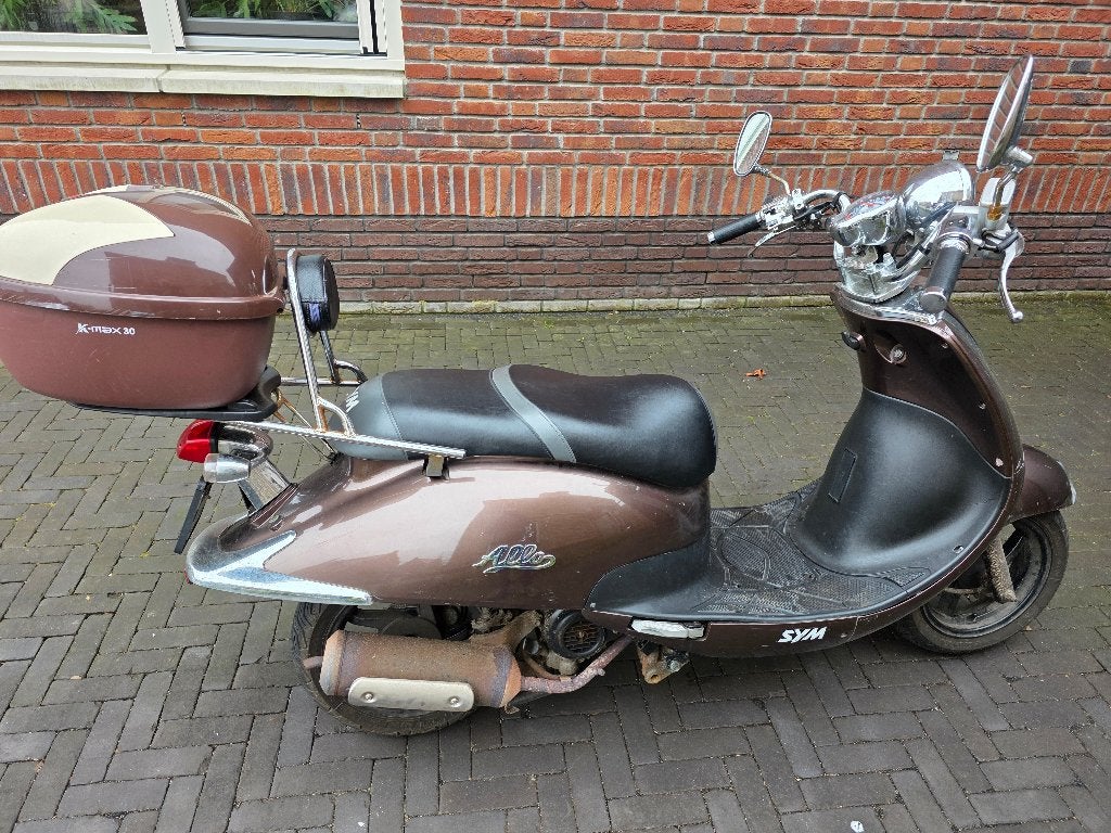 Symo Allo, Fietsen en Brommers, Scooters | SYM, Ophalen, Gebruikt, Allo, Benzine