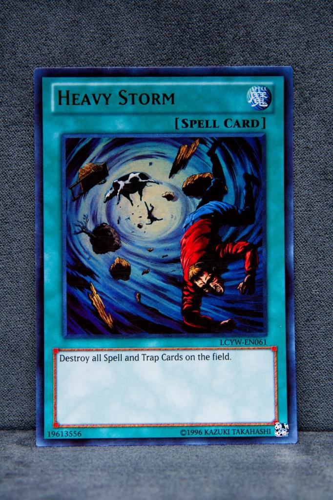 Yu-Gi-Oh! Heavy Storm LCYW-EN061 – Secret Rare, Ophalen of Verzenden, Zo goed als nieuw, Losse kaart, Foil