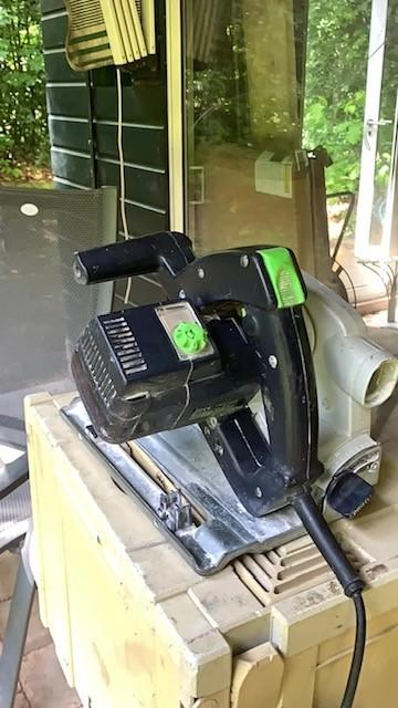 festool invalzaag, Ophalen, Gebruikt, Invalzaag, 30 tot 70 mm