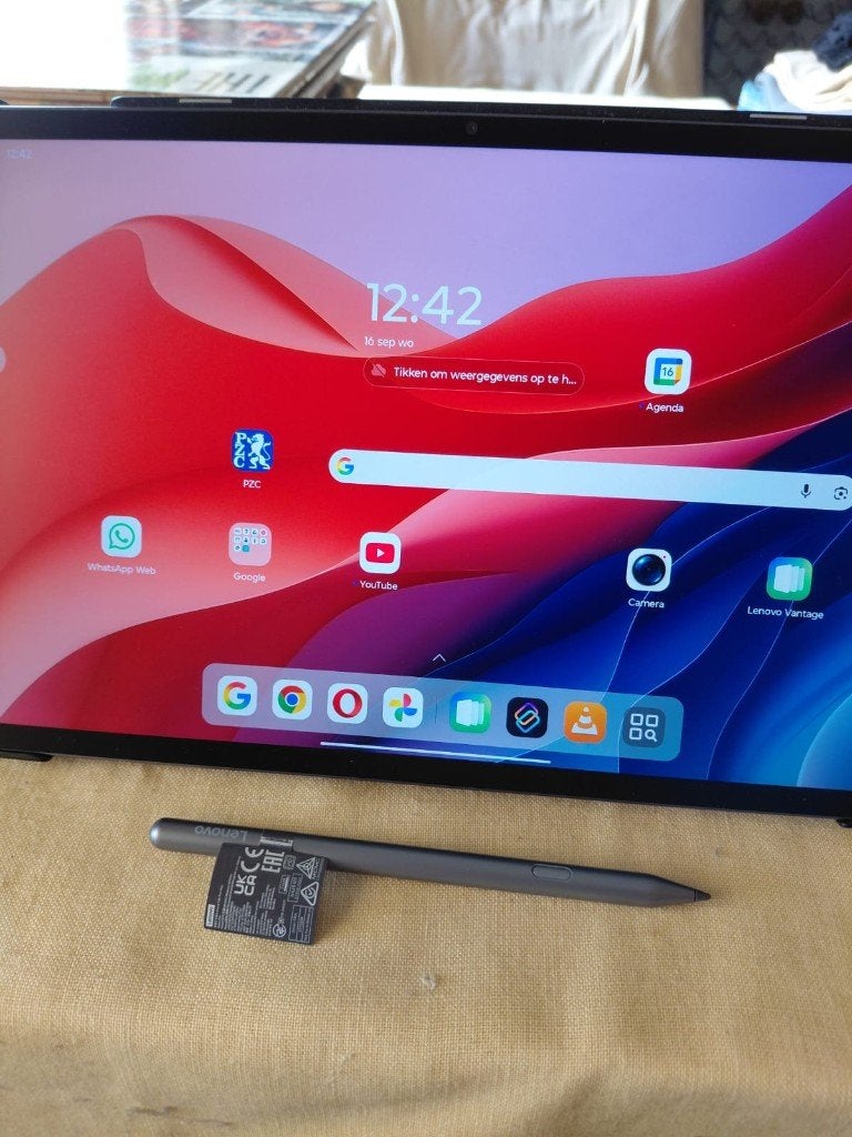 Lenovo tablet 12.7 inch, Lenovo tab, 12 inch, Ophalen of Verzenden, Zo goed als nieuw