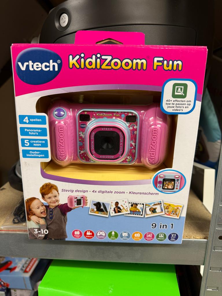 VTech KidiZoom Fun - Roze kindercamera (Nieuw), Ophalen of Verzenden, Nieuw, 2 tot 4 jaar