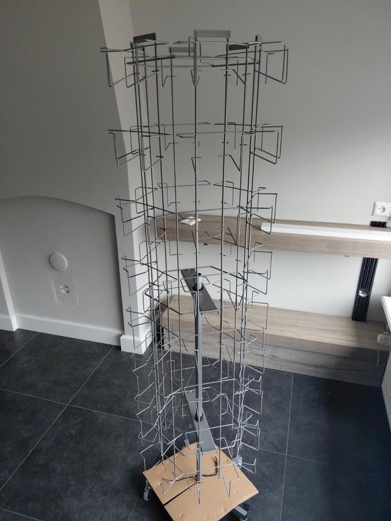Nieuw kaartenrek / displayrek op wielen, Diversen, Wenskaarten, Ophalen of Verzenden