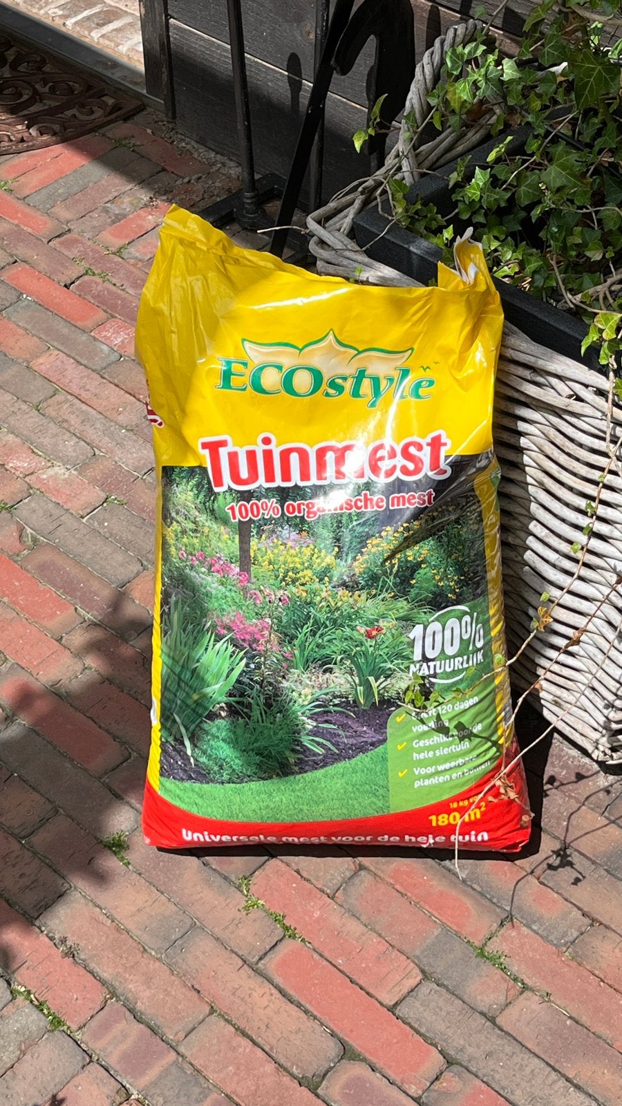 Gratis ECOstyle Tuinmest - Nieuwe zak (Tilburg Reeshof), Ophalen, Mest