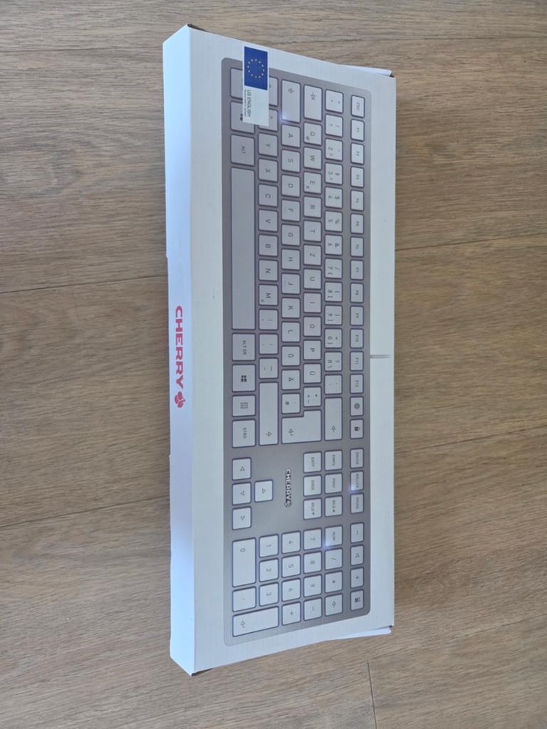 Cherry KC 6000 Slim Toetsenbord - US English Layout, Computers en Software, Toetsenborden, Ophalen of Verzenden