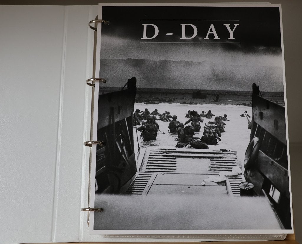 D-Day postzegelcollectie 70 Jaar D-Day 2014, Postzegels en Munten, Ophalen of Verzenden, Gestempeld, Overige thema's
