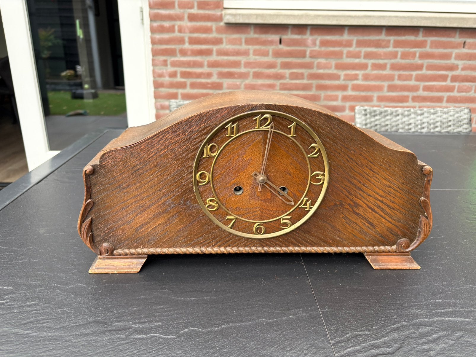 Oude pendule, klok, Antiek en Kunst, Antiek | Klokken, Ophalen