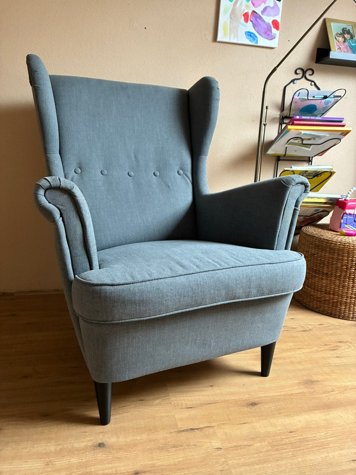 Ikea fauteuil, Huis en Inrichting, Fauteuils, Ophalen, Romantisch, 75 tot 100 cm, Zo goed als nieuw