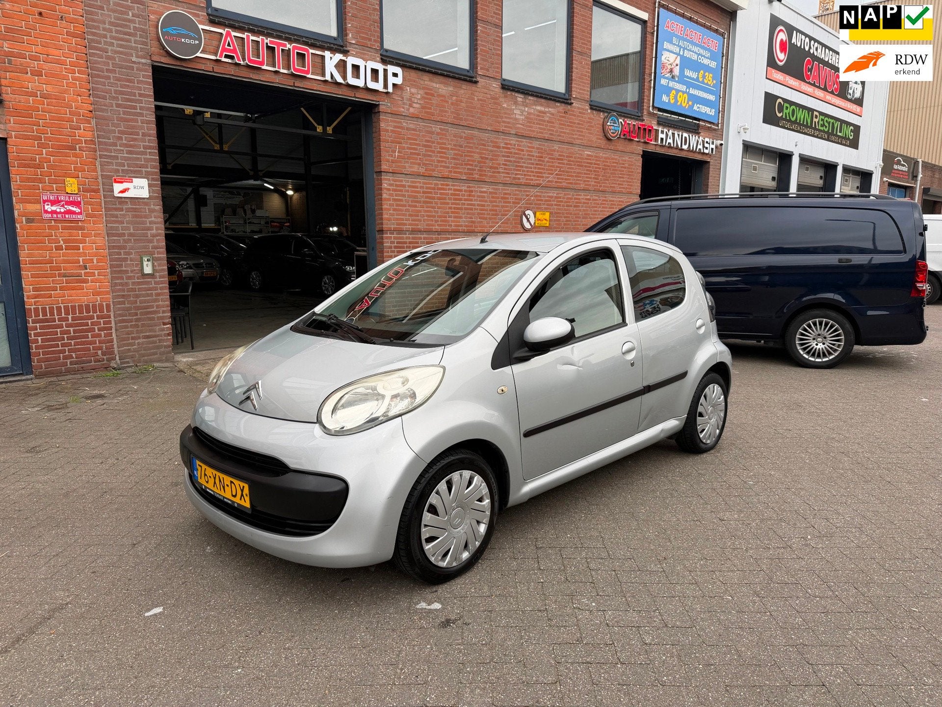 Citroen C1 1.0-12V Ambiance 5drs Airco El.Ramen Toerenteller, Auto's, Voorwielaandrijving, Gebruikt, 4 stoelen, C1