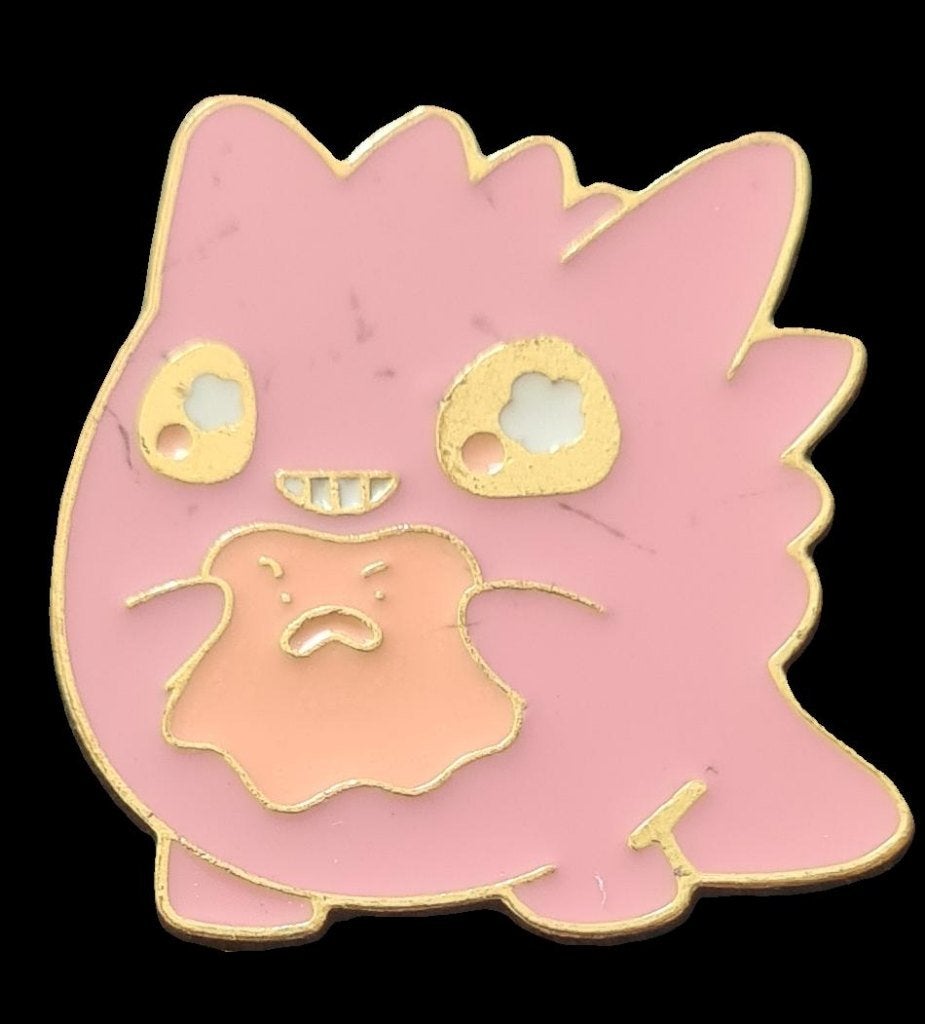 Pokemon Chibi Kawaii Gengar pin, Verzenden, Nieuw, Figuurtje, Speldje of Pin