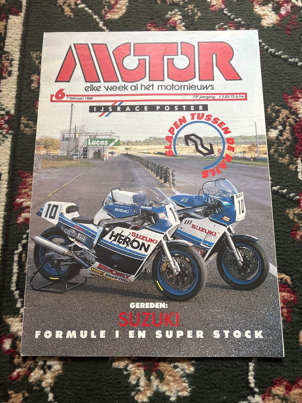 Motor Magazine 7 februari 1986 - Suzuki Formule 1 & Super St, Boeken, Motoren, Ophalen of Verzenden, Gelezen, Algemeen