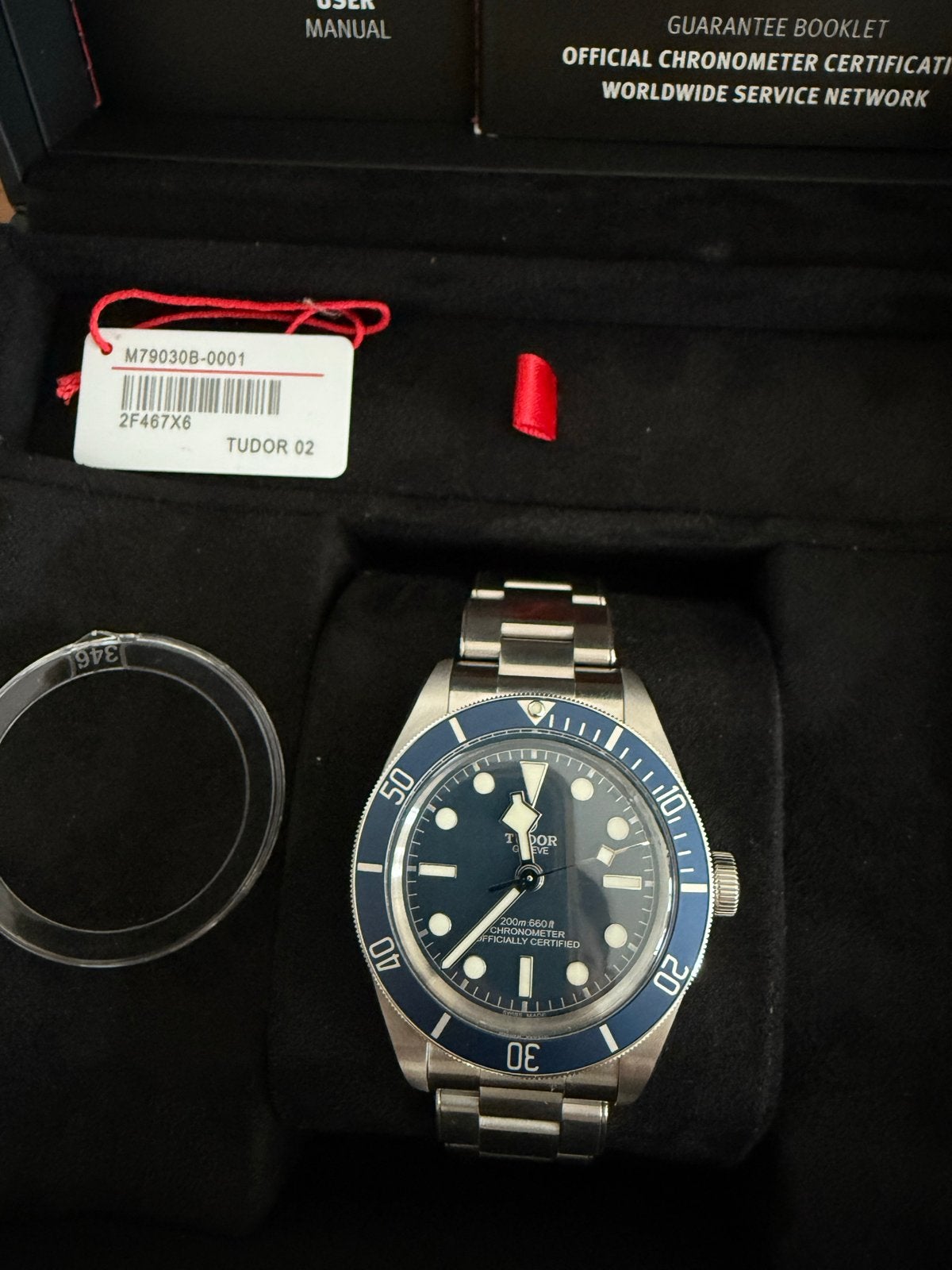 Tudor Black Bay 58 Navy Blauw 2025 FULL SET, Overige merken, Staal, Polshorloge, Ophalen of Verzenden