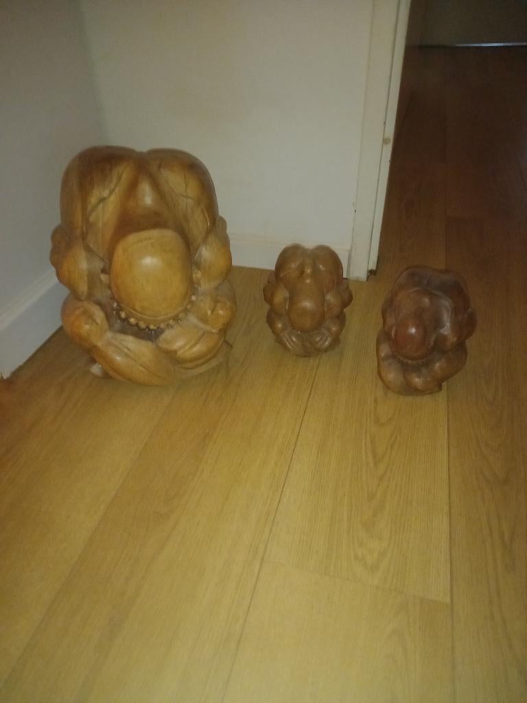 Yogiman, Antiek en Kunst, Ophalen, Hout, Houtsnijwerk, Religie