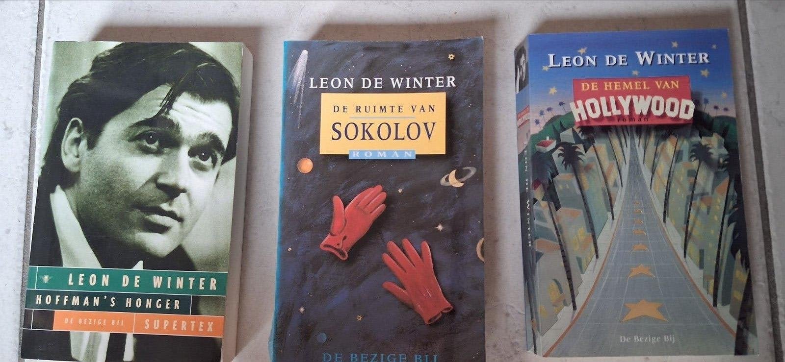 3x van Leon de Winter: Hoffman's Honger, Sokolov, Holl, Ophalen of Verzenden, Gelezen, Leon de Winter, Nederland