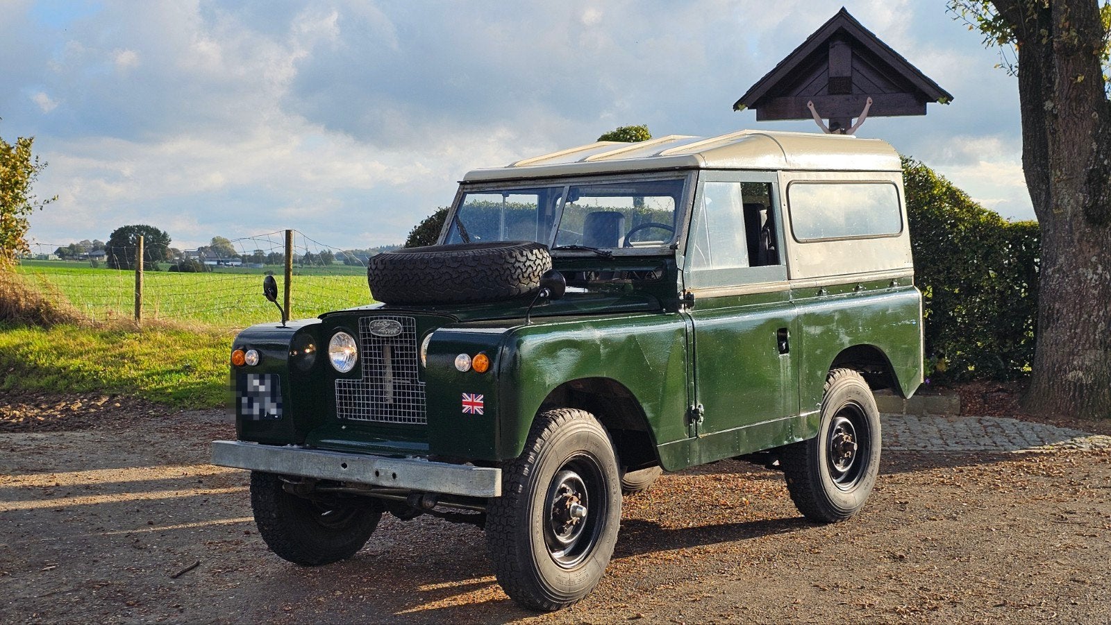 Land Rover Series IIA 88" – 1966 | Benzine LPG | RHD | BMIHT, Auto's, Land Rover, Zwart, Leder, Handgeschakeld