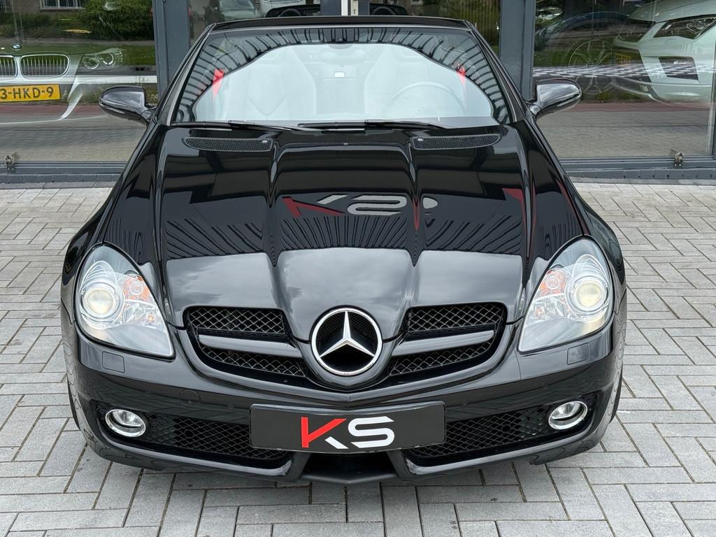 Mercedes-Benz SLK-klasse 200 K. 1e eigenaar Xenon Leder Airs, Achterwielaandrijving, Gebruikt, Zwart, 4 cilinders