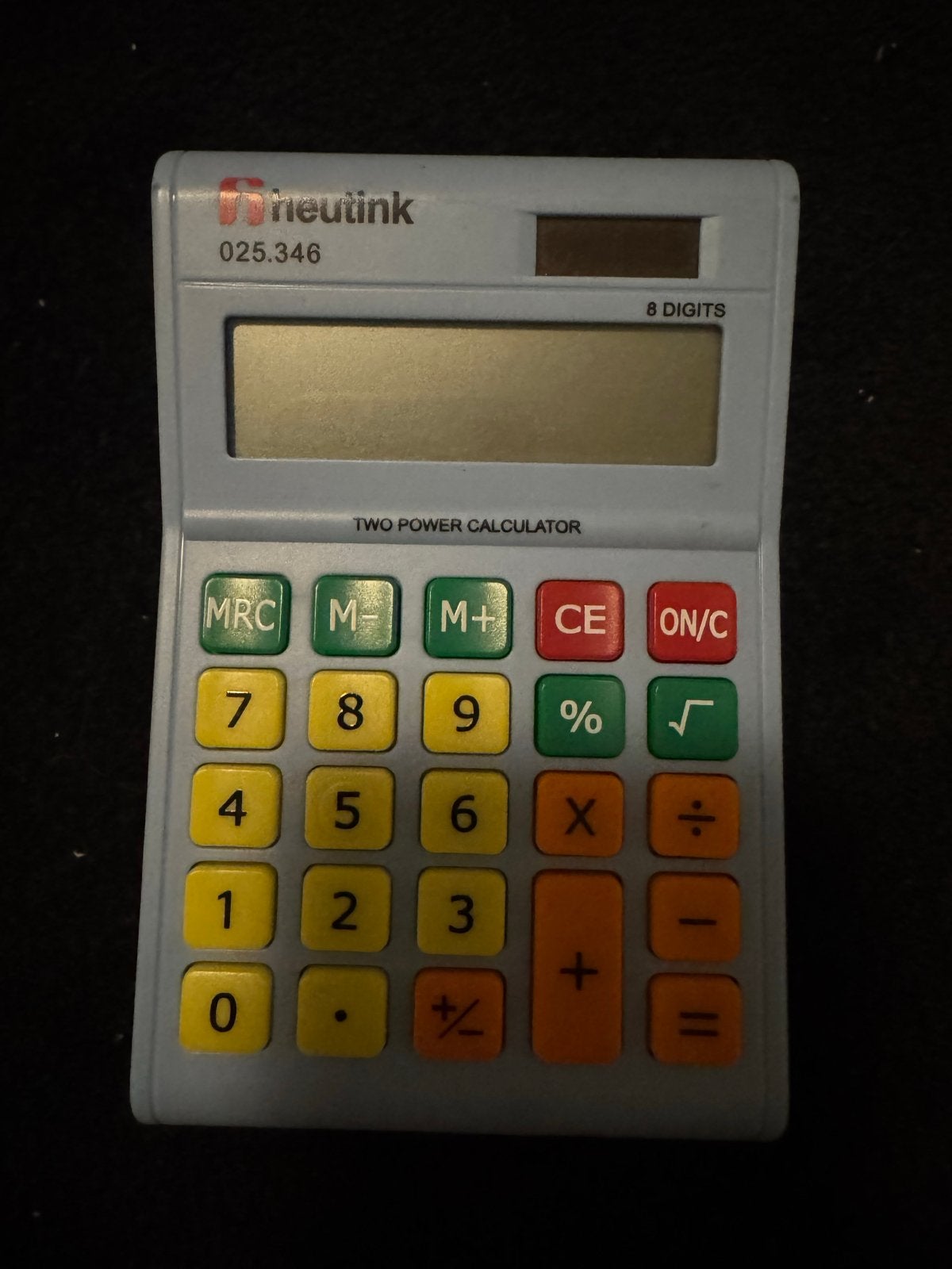 Rekenmachine Heutink, Ophalen of Verzenden, Gebruikt