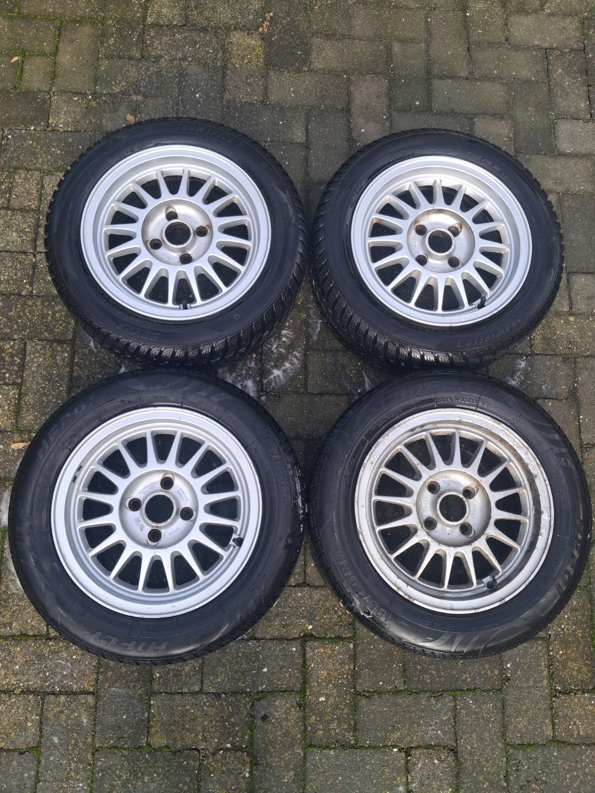 ronal r8 velgen 4x100, Auto-onderdelen, Ophalen of Verzenden, 15 inch, Zomerbanden, Velg(en)