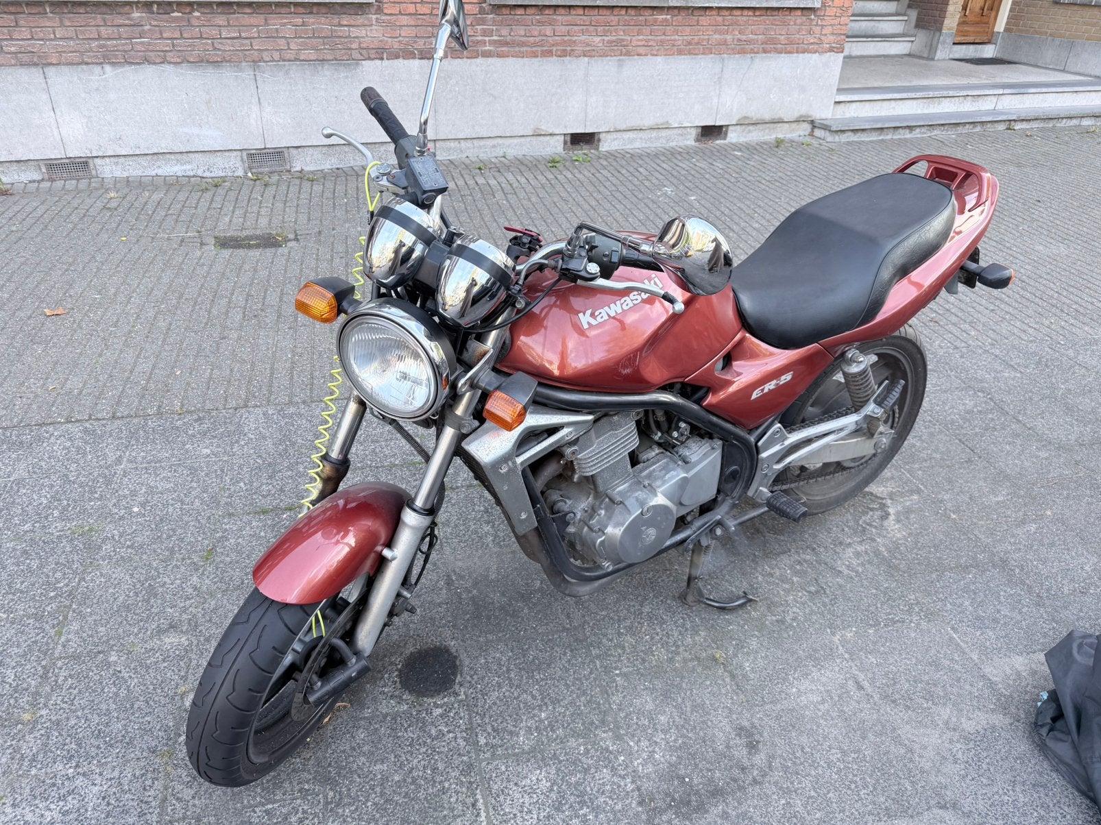 Kawasaki ER 5 - 1998 (A2 Motor), Motoren, 2 cilinders, Occasion, 490 cc, Particulier