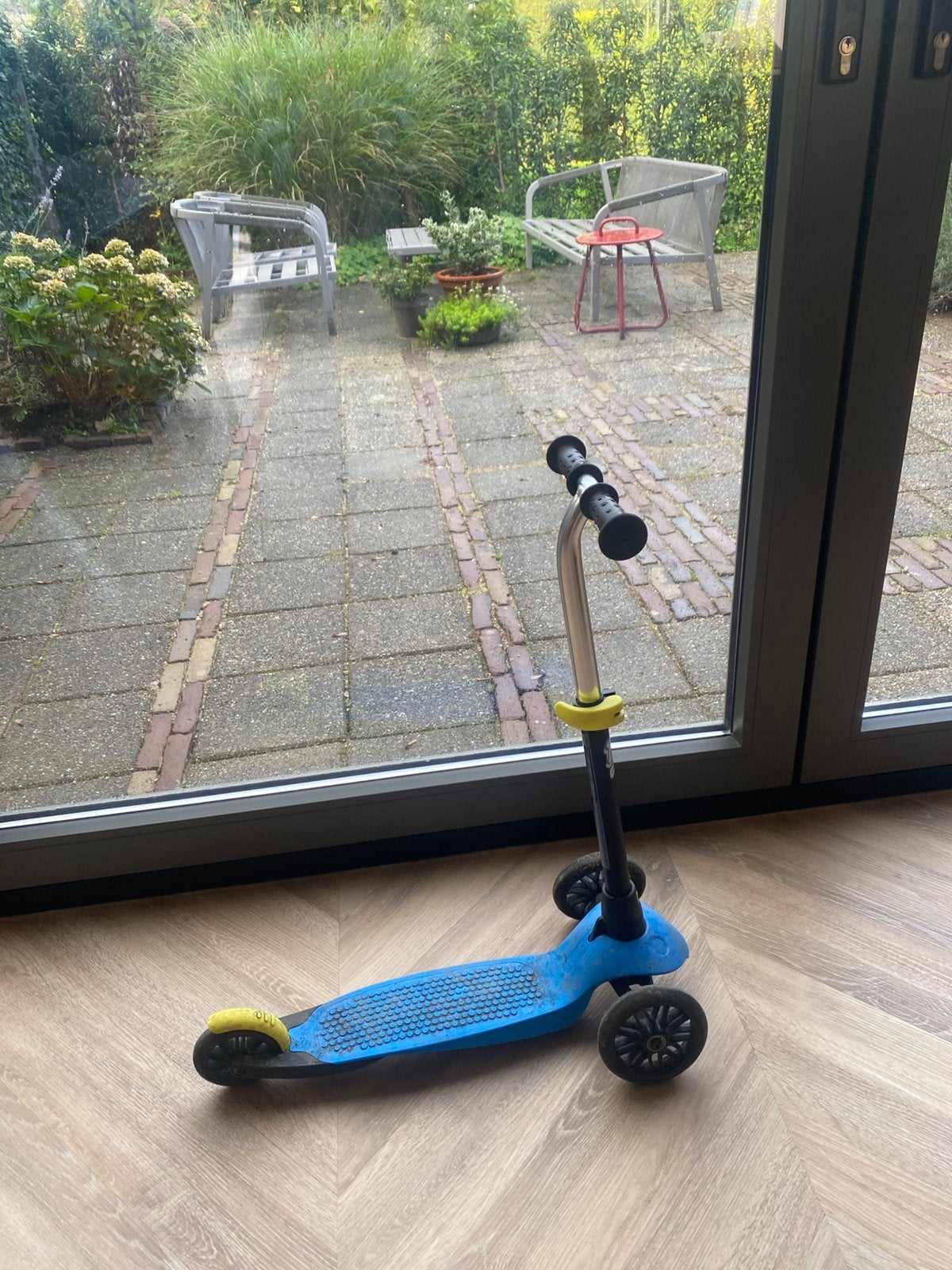 Kinderstep met drie wielen inklapbaar oxelo B1, Ophalen, Gebruikt, Gewone step