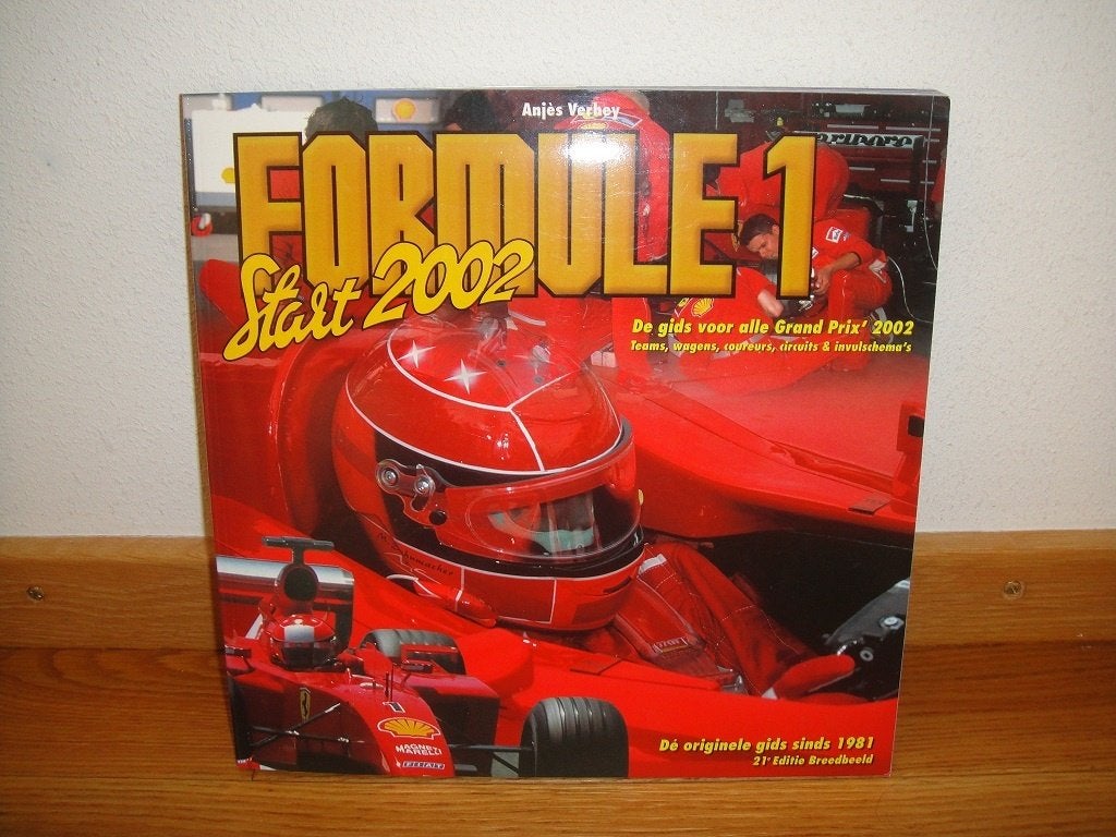 Formule 1 Start 2002  Anjes Verhey, Ophalen of Verzenden, Zo goed als nieuw, Formule 1