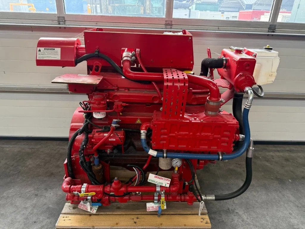 John Deere 6068 HF 120 6 cilinder Diesel Motor 240 PK, Ophalen of Verzenden
