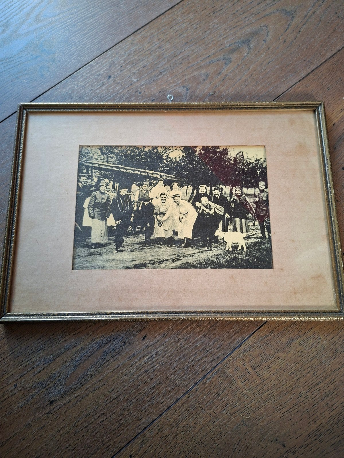 Mobilisatie foto familie met soldaat, Ophalen of Verzenden, Landmacht, Nederland, Foto of Poster