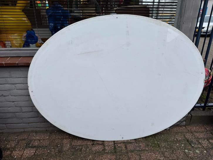 Vintage Esso Reclamebord - Lichtbak plaat, Ophalen, Gebruikt, ., Lichtbak of (neon) lamp