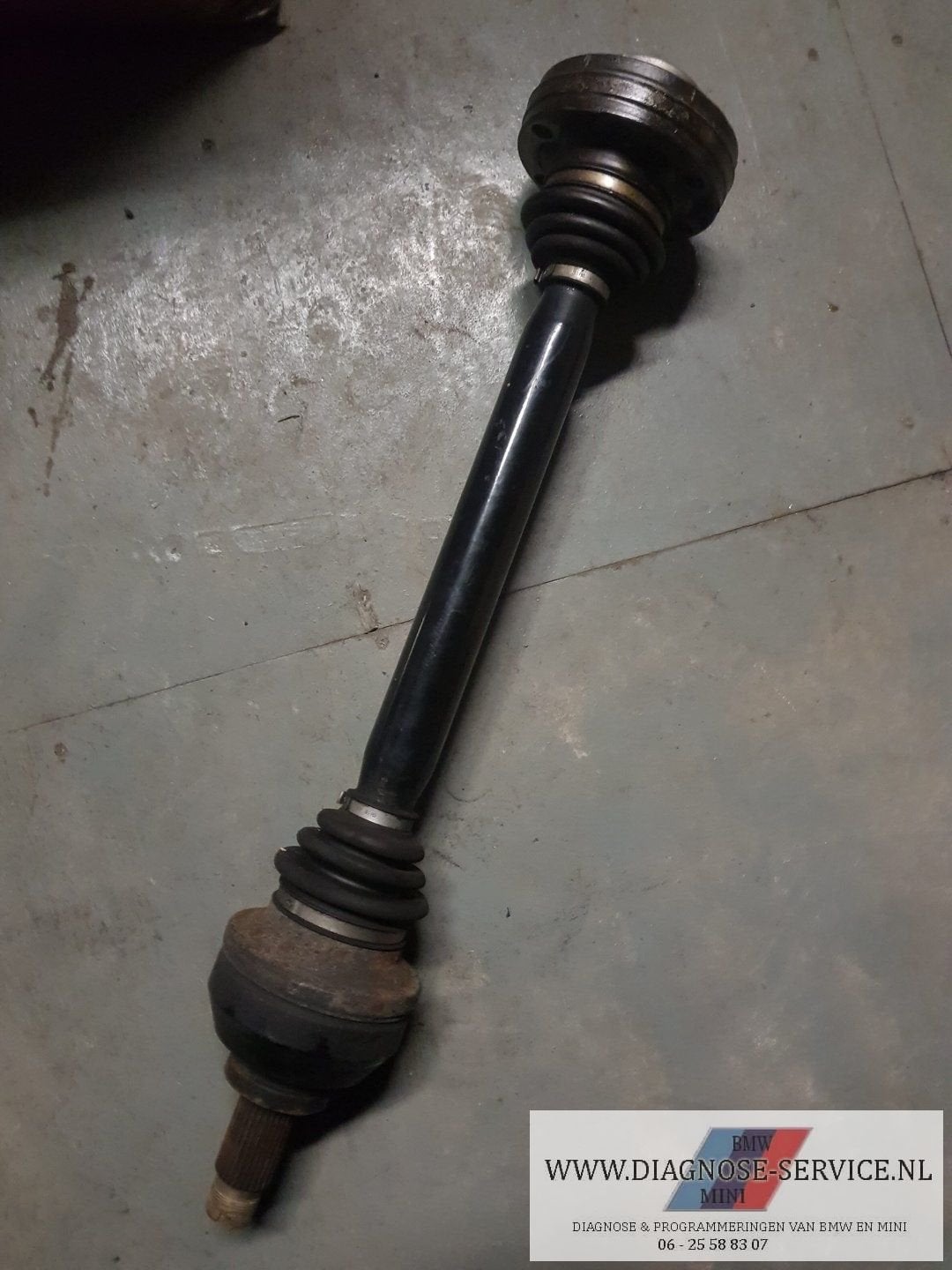 BMW 650i 635d 535d aandrijfas steekas 7572429, Gebruikt, -, -, Ophalen of Verzenden