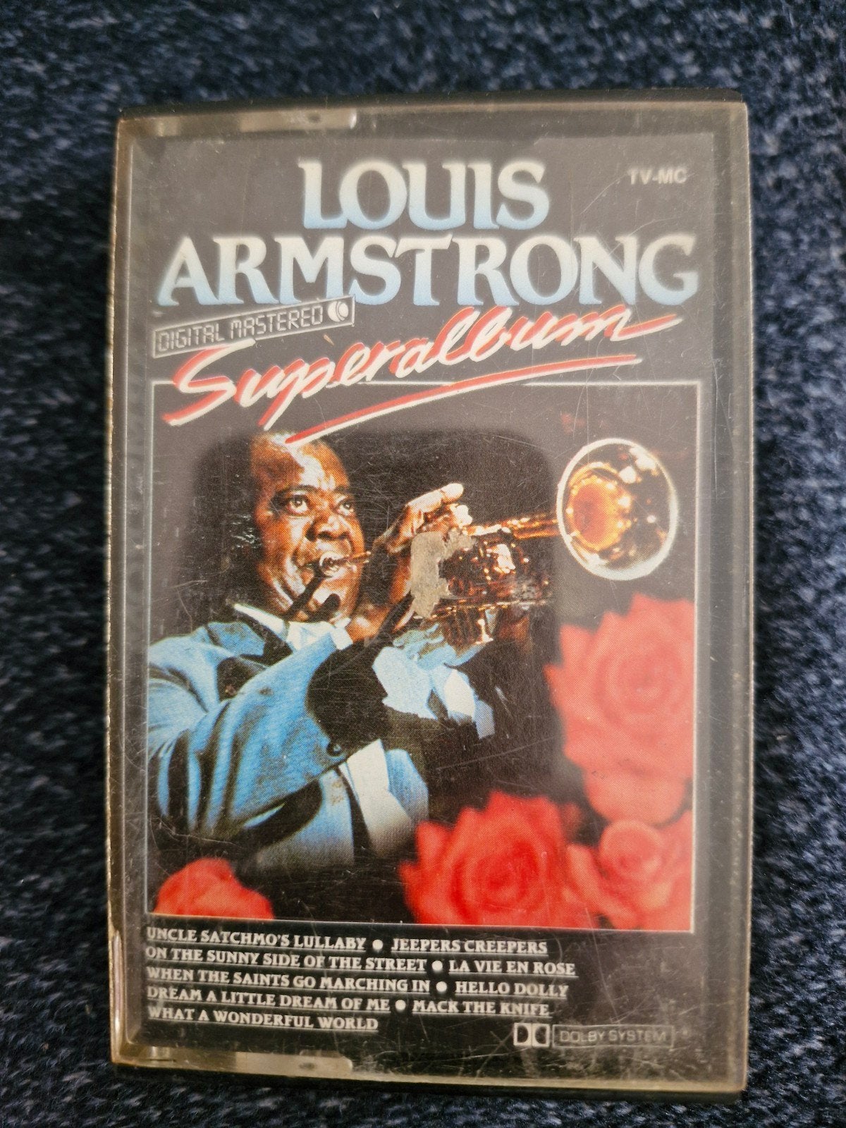 Louis Armstrong Superalbum Cassettebandje, Gebruikt, 1 bandje, Ophalen of Verzenden, Origineel