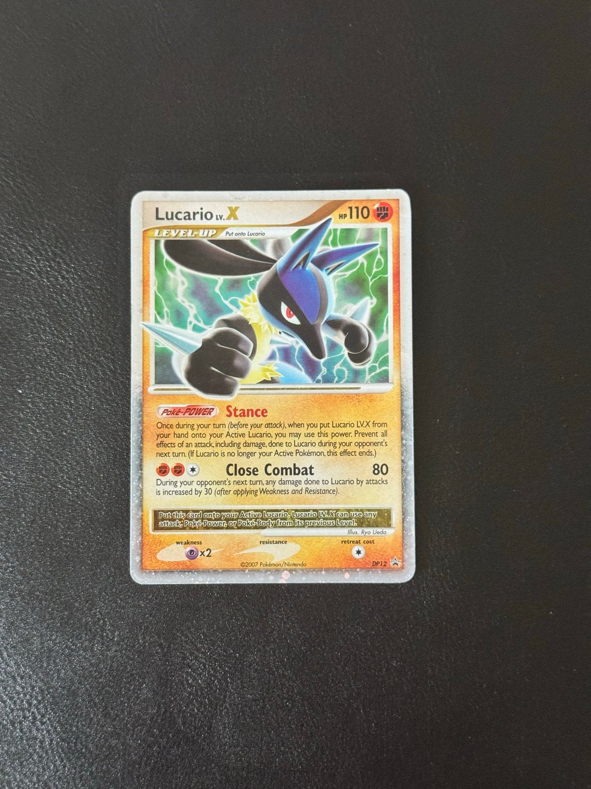Lucario LV.X DP12, Ophalen of Verzenden, Zo goed als nieuw, Losse kaart