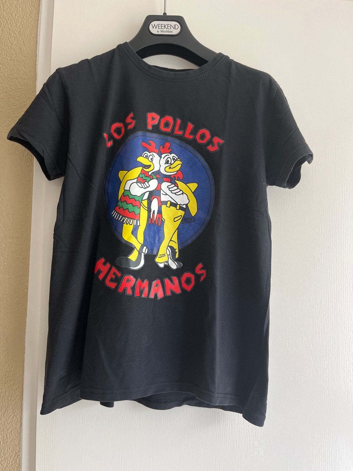 Los Pollos Hermanos T-shirt - Maat S-164, Ophalen of Verzenden, Gedragen, Maat 46 (S) of kleiner, Zwart