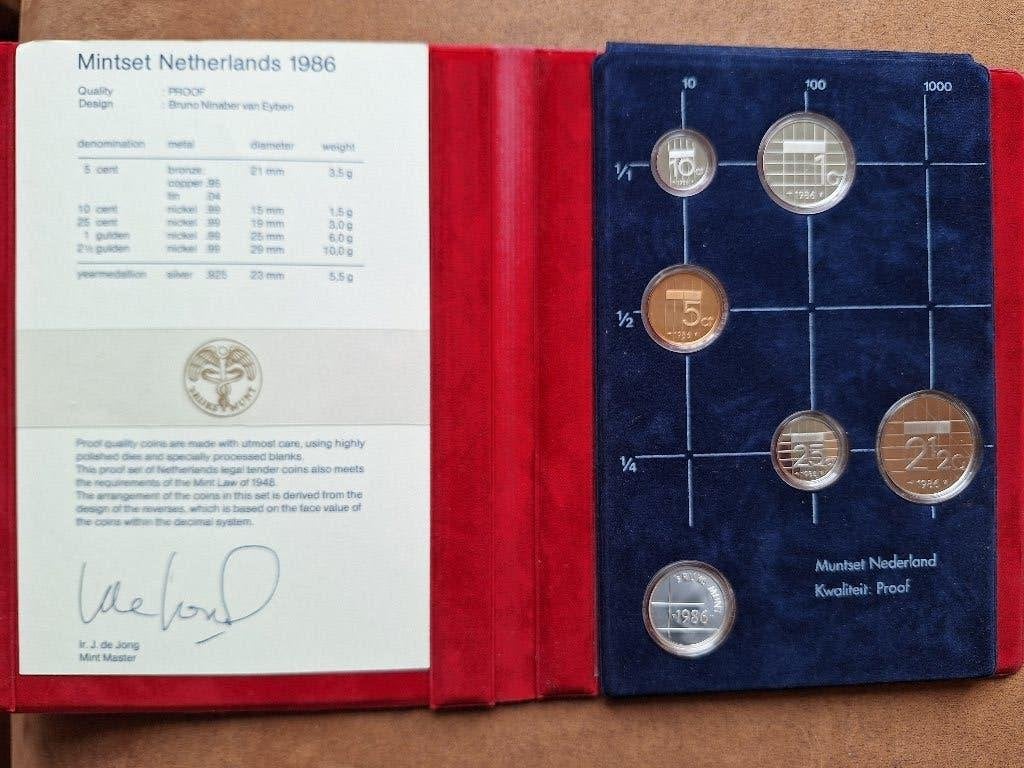 munten, Postzegels en Munten, Ophalen of Verzenden, Koningin Beatrix, Overige waardes, Setje